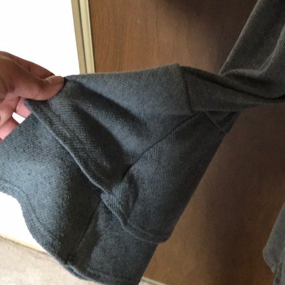 Le Lis open ribbed jersey bell sleeve cardigan - Picture 2 of 5